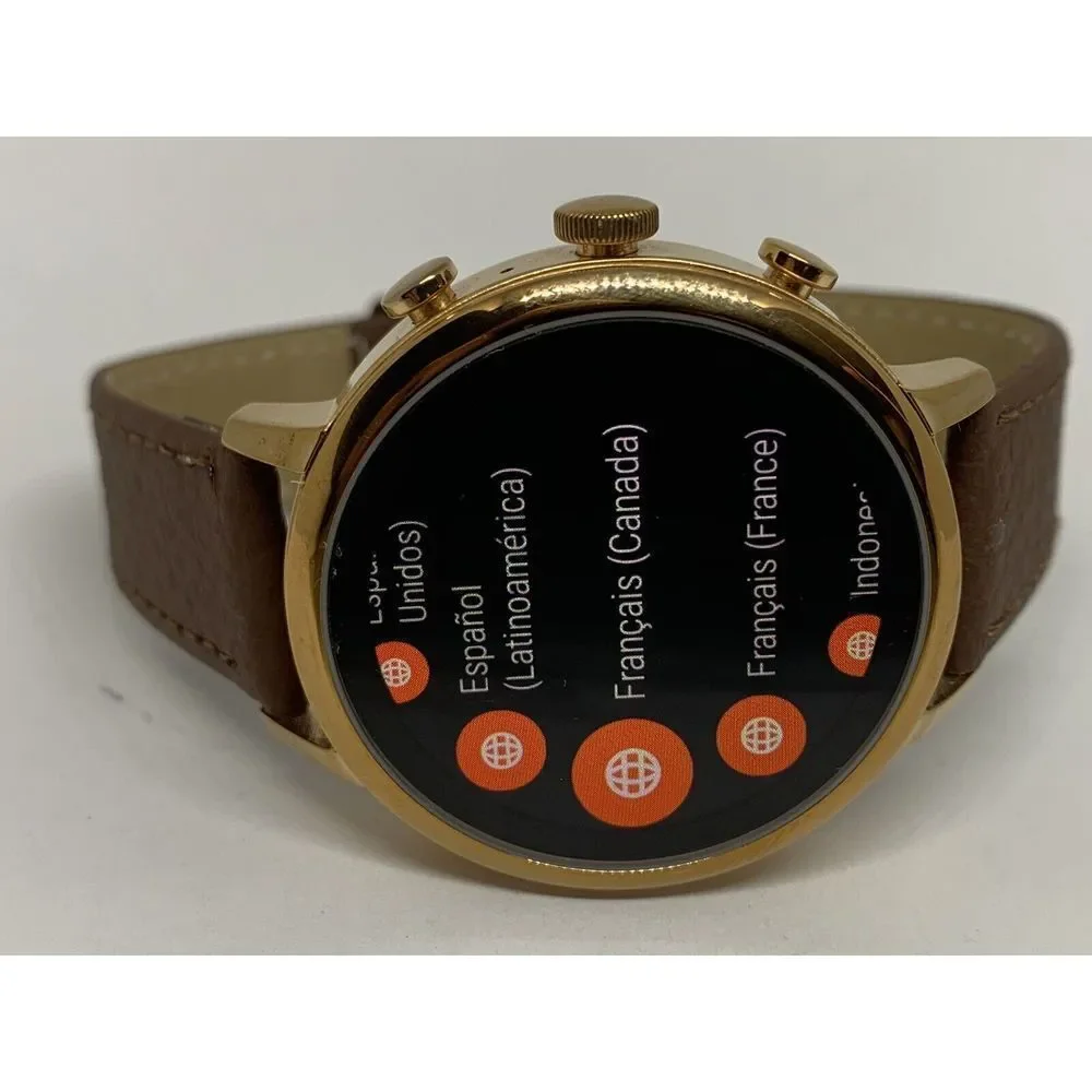 Fossil Gen 4 Authentic Digital Dial Smart Watch Custom Band FTW6018 BA155